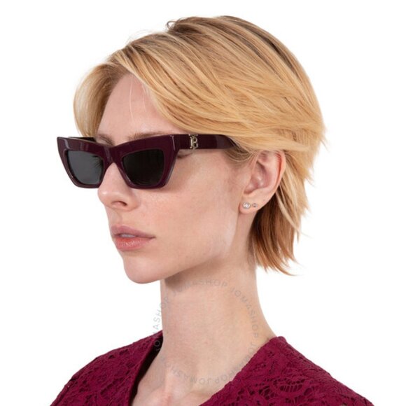 Dark Grigio Cat Eye Ladies Sunglasses - Picture 2 of 2